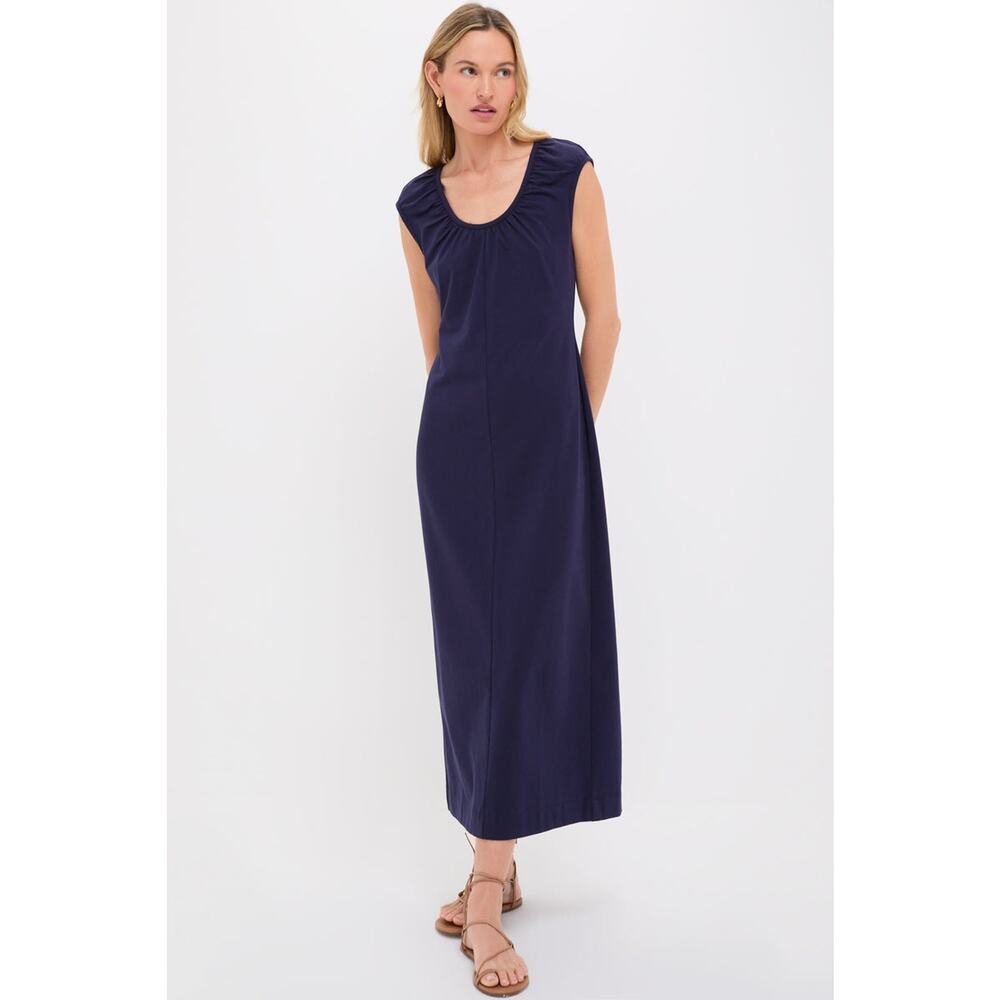 POMANDER PLACE Navy Paula Knit Dress Size M NWT Retail $148 Tuckernuck